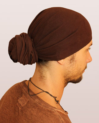 Brown Head Wrap on 4 Br