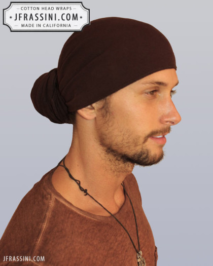 Cotton White Head Wrap / Bandanas / Bandanas & Do-Rags for men and women.  35 colors for sale online! Made in the USA by JFrassini in Venice Beach,  California