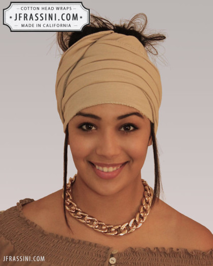 verpleegster Australische persoon zuurstof Cotton Tan Head Wrap / Bandanas / Bandanas & Do-Rags for men and women. 35  colors for sale online! Made in the USA by JFrassini in Venice Beach,  California